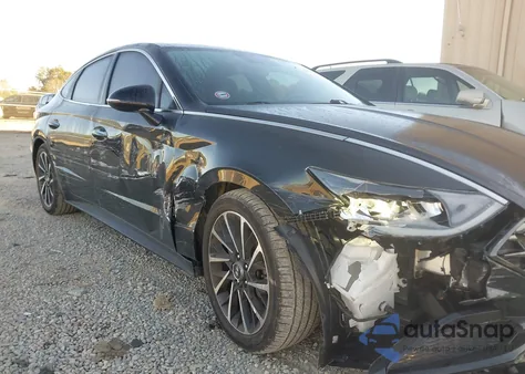 2020 Hyundai Sonata Sel Plus z USA, uszkodzony, nr VIN 5NPEJ4J27LH033174